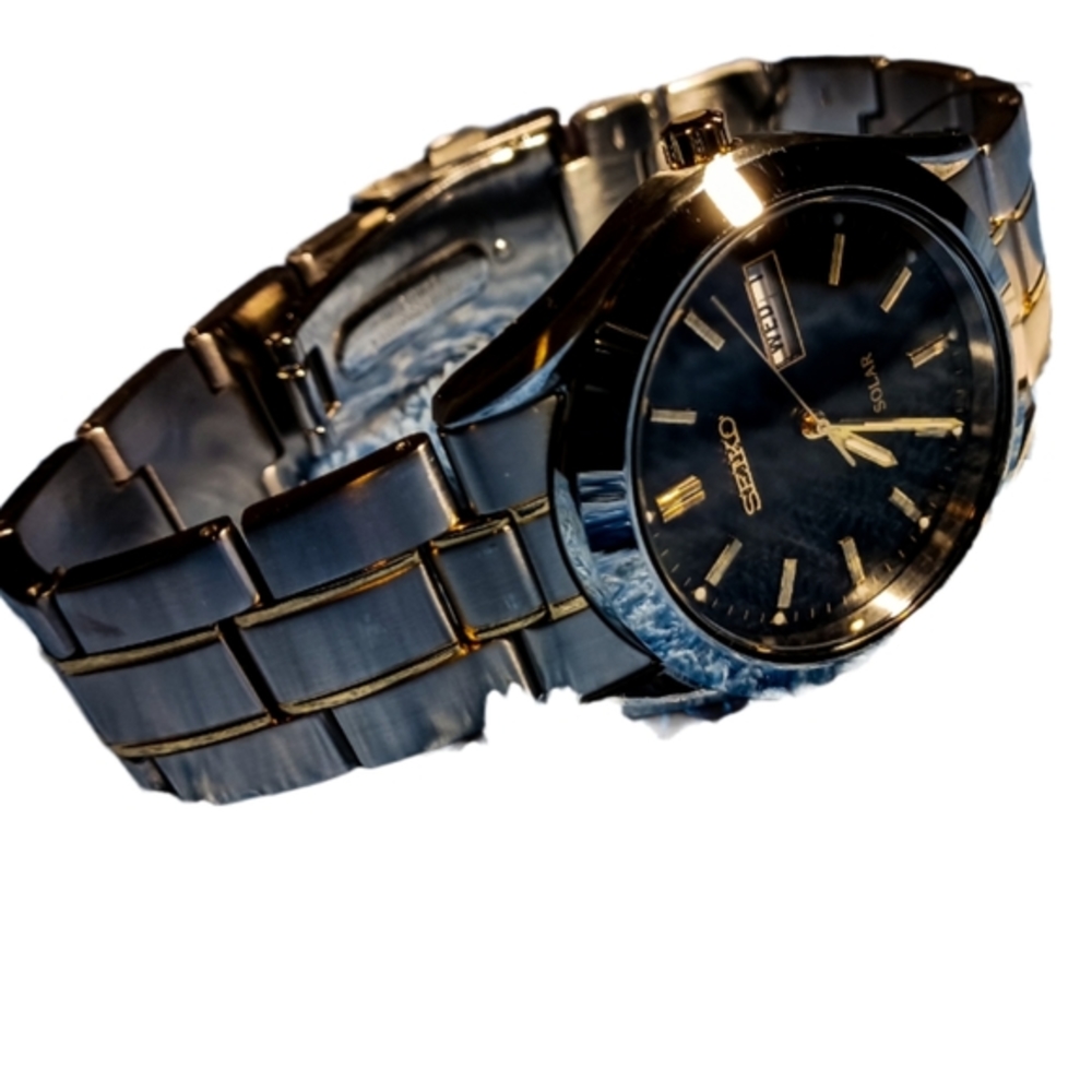 Seiko Solar Two Tone Watch!
